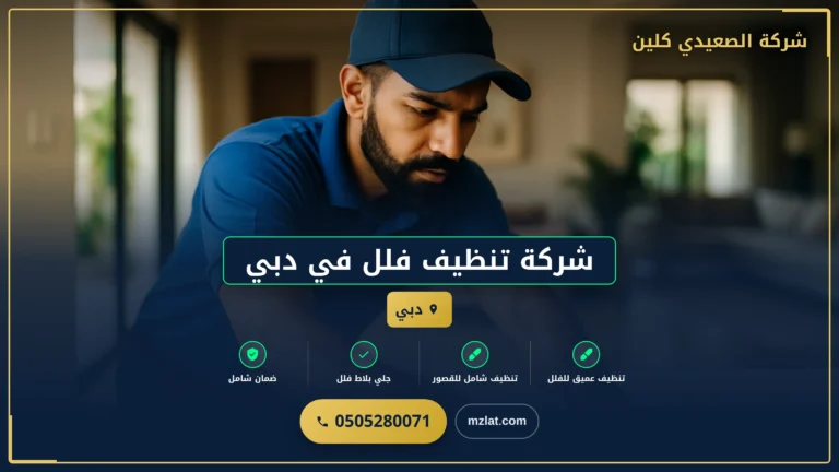 شركة تنظيف فلل في دبي