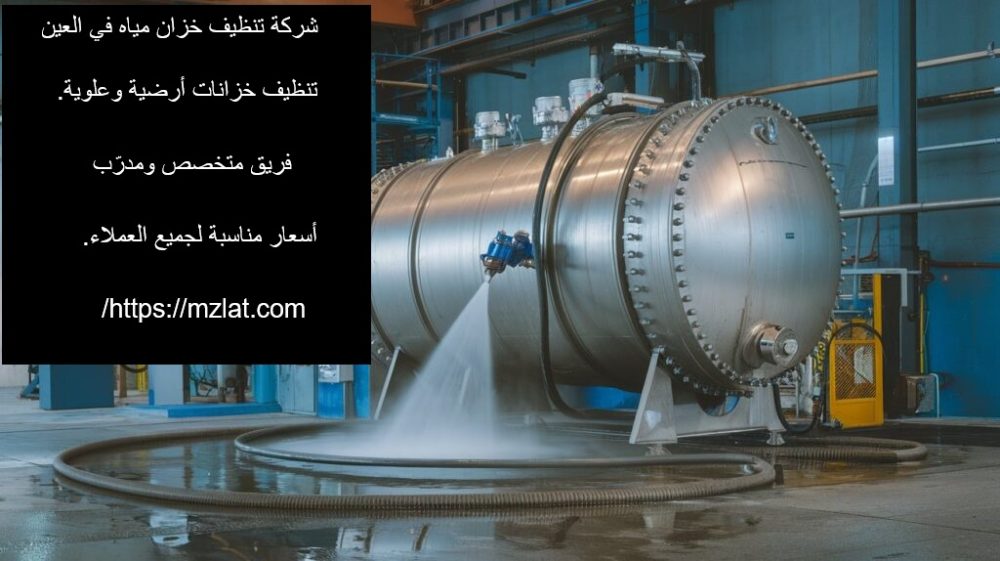 شركة تنظيف خزان مياه في العين
