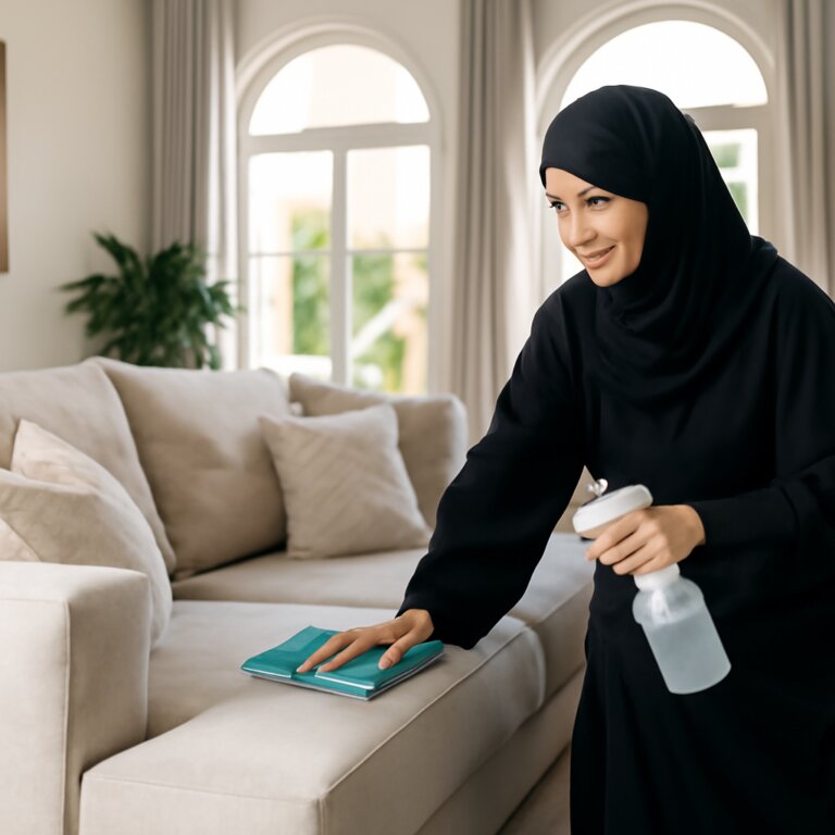 شركة تنظيف كنب في العين — بضمان مكتوب وفريق معتمد