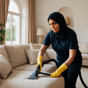 أفضل شركة تنظيف كنب في أم القيوين: الصعيدي كلين