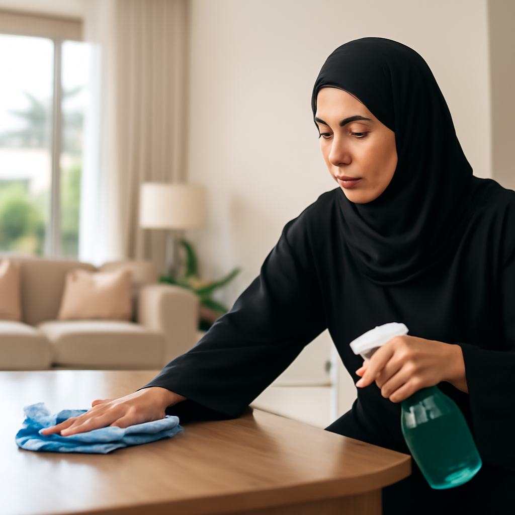 التنظيف العميق: الارتقاء بمعايير النظافة بالمركز الرئيسي