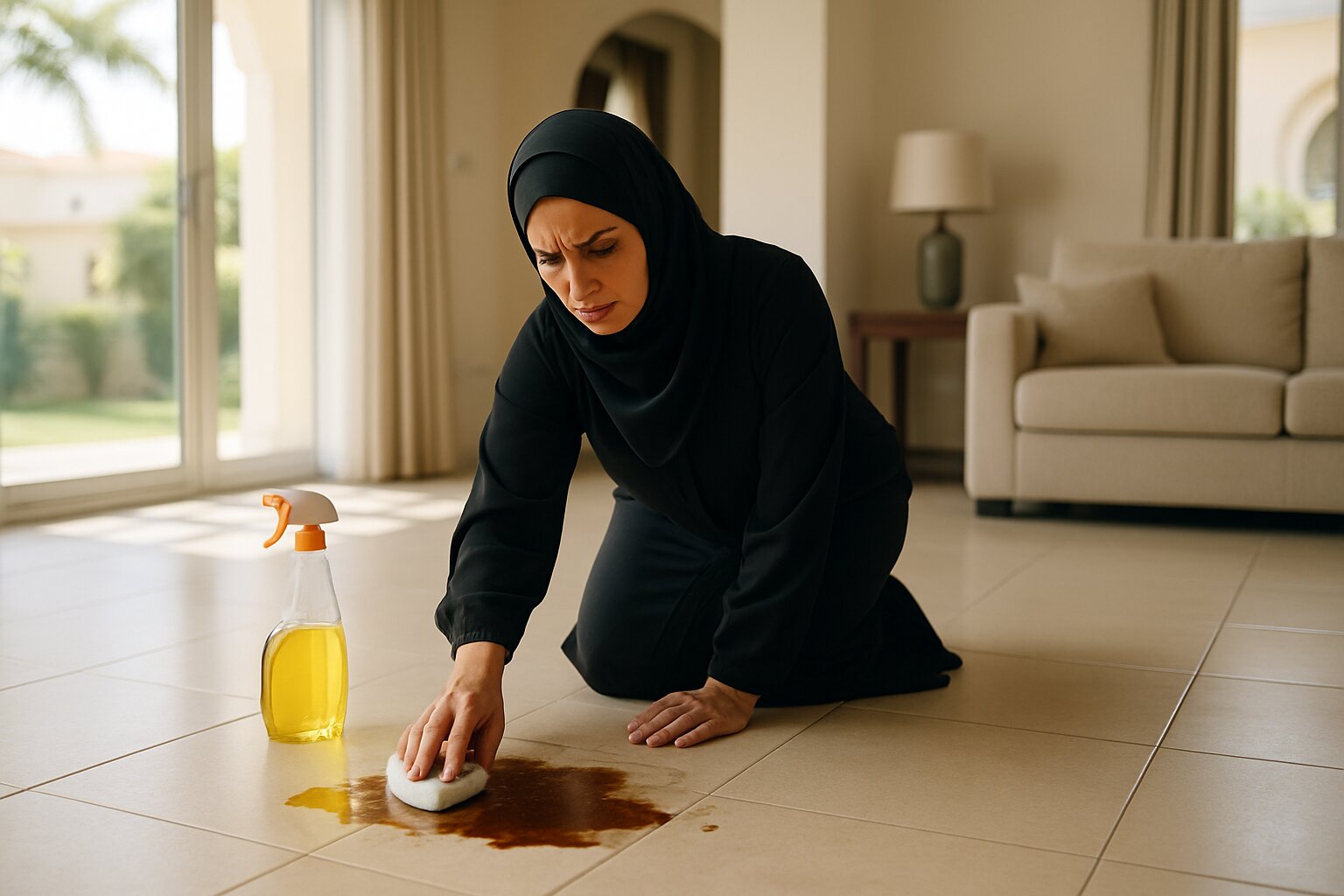 أفضل طريقة لتنظيف المراتب السوست من البقع الصعبة