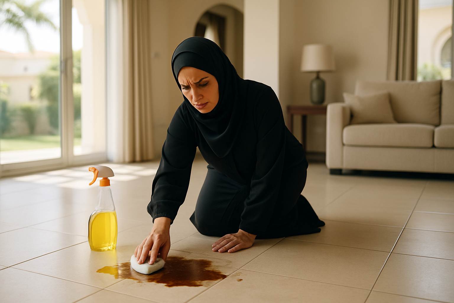 أفضل طريقة لتنظيف المراتب السوست من البقع الصعبة