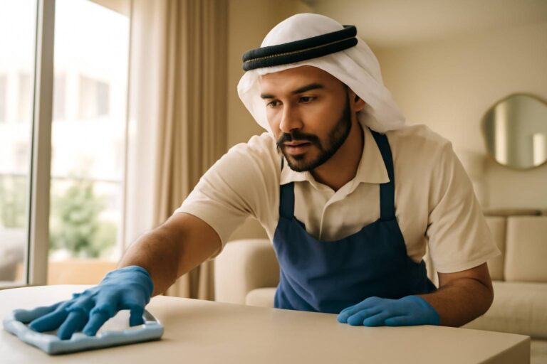 التنظيف العميق: الارتقاء بمعايير النظافة في المركز الرئيسي