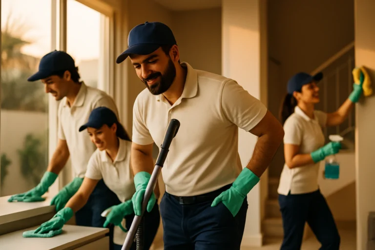 التنظيف العميق: الارتقاء بمعايير النظافة في المركز الرئيسي