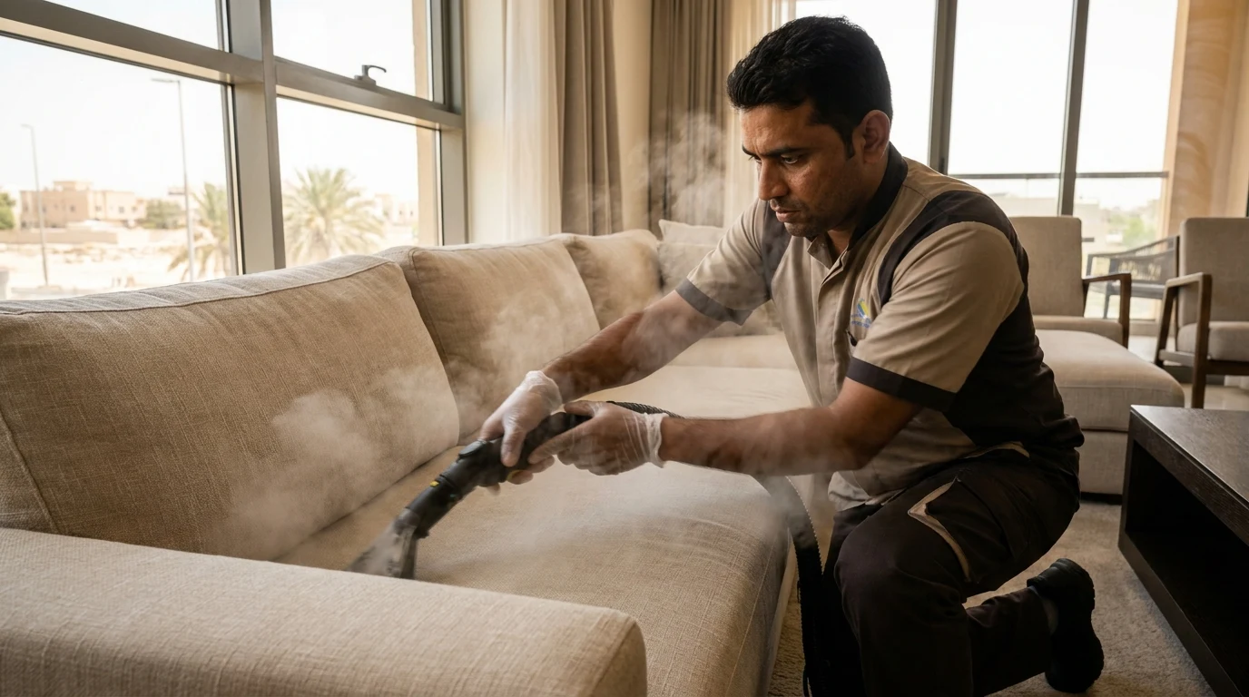 تنظيف كنب بالبخار في أبوظبي