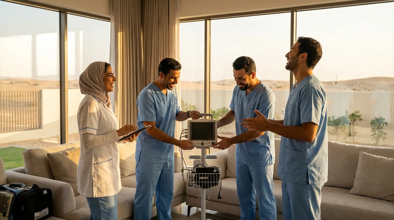 التنظيف العميق: الارتقاء بمعايير النظافة في المركز الرئيسي