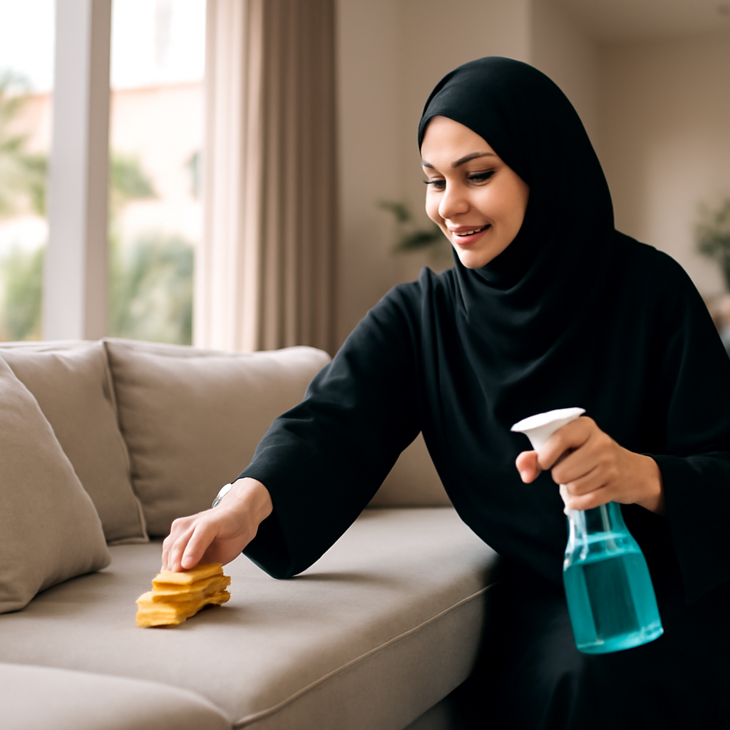 التنظيف العميق: الارتقاء بمعايير النظافة في المركز الرئيسي بالإمارات