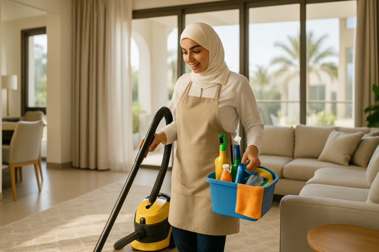 التنظيف العميق: الارتقاء بمعايير النظافة في المركز الرئيسي بالإمارات