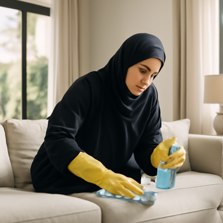 التنظيف العميق: الارتقاء بمعايير النظافة في المركز الرئيسي