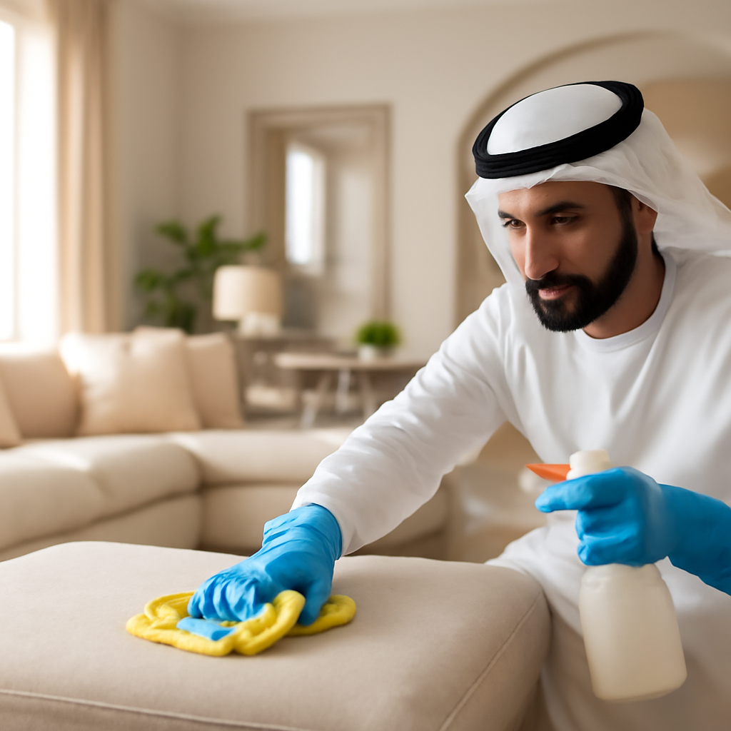 التنظيف العميق: الارتقاء بمعايير النظافة بالمركز الرئيسي