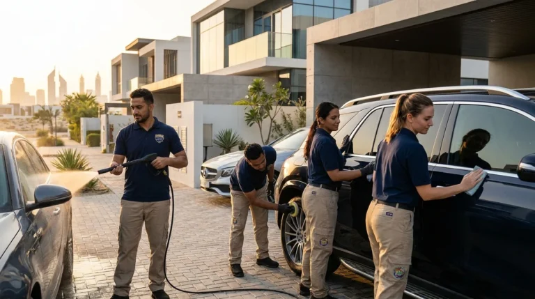 أفضل غسيل سيارات متنقل قريب مني في الإمارات والإمارات